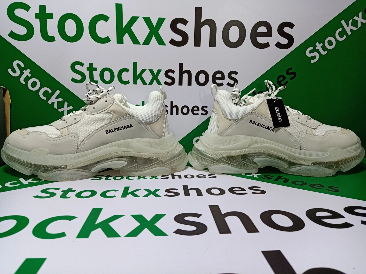 Best Pkgod Balenciaga Triple S White QC Pictures