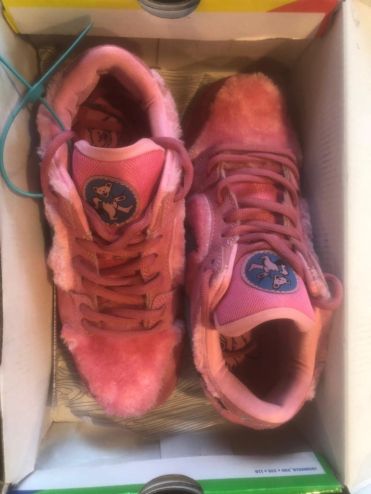 Customers Feedback-Pkgod Nike SB Dunk Low Grateful Dead Pink Bear