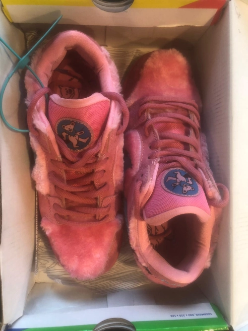 Customers Feedback-Pkgod Nike SB Dunk Low Grateful Dead Pink Bear