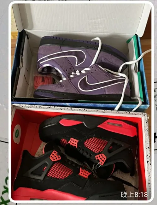 Customers Feedback Step 6, 2023 From Stockx shoes-Pkgod Nike SB Dunk Low Pro OG QS Purple Lobster+Pkgod Nike SB Dunk Low Pro OG QS Purple Lobster