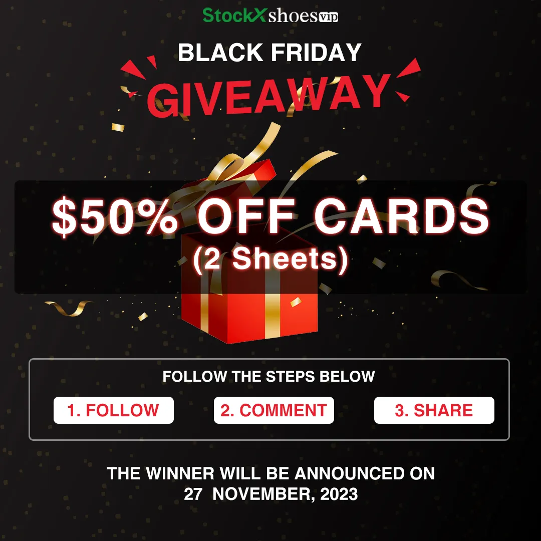 Stockxshoesvip 2023 Black Friday [Giveaway]