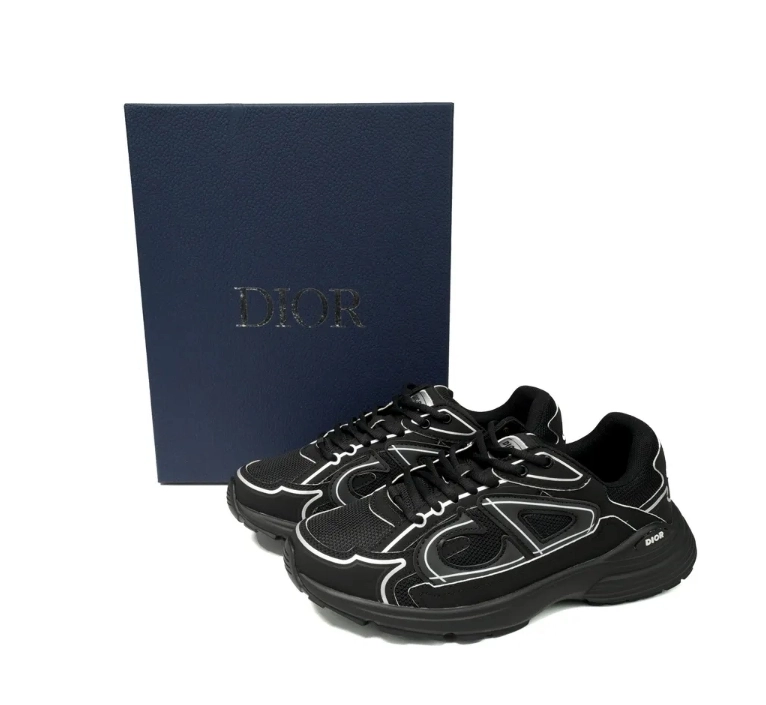 Unboxing Best Dior B30 Triple Black Video Review From Fake Shoes Website - Stockx Shoes