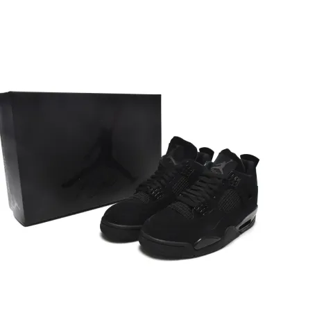Unboxing Best Air Jordan 4 Retro Black Cat Video Review From Fake Shoes Website - Stockx Shoes