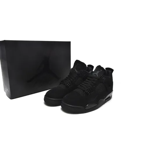 Unboxing Best Air Jordan 4 Retro Black Cat Video Review From Fake Shoes Website - Stockx Shoes