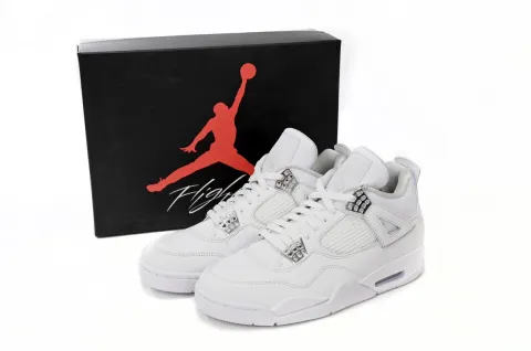 Unboxing Best Air Jordan 4 Retro Pure Money Video Review From Fake Shoes Website - Stockx Shoes
