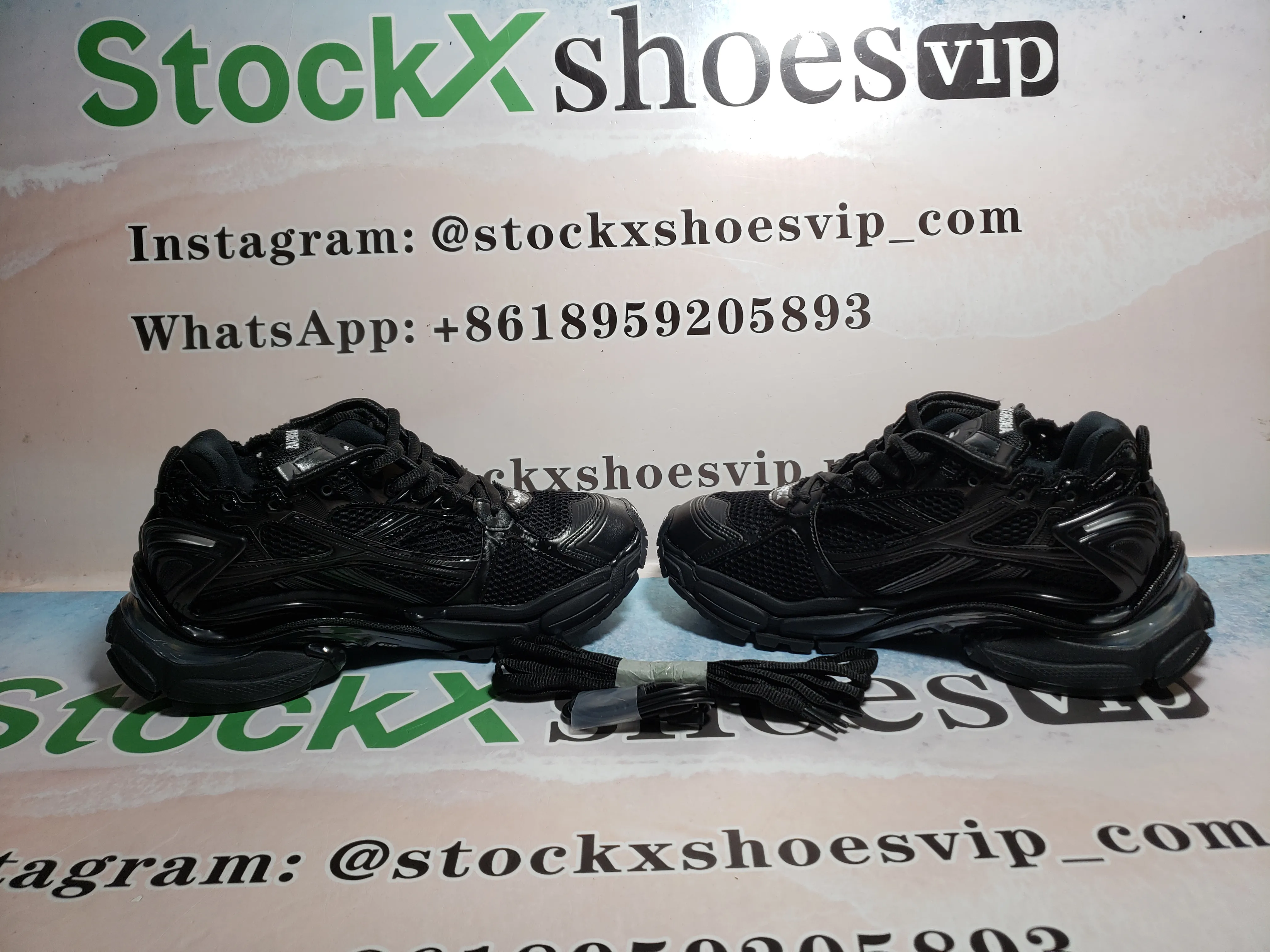 Balenciaga Runner LED Black QC Packaging