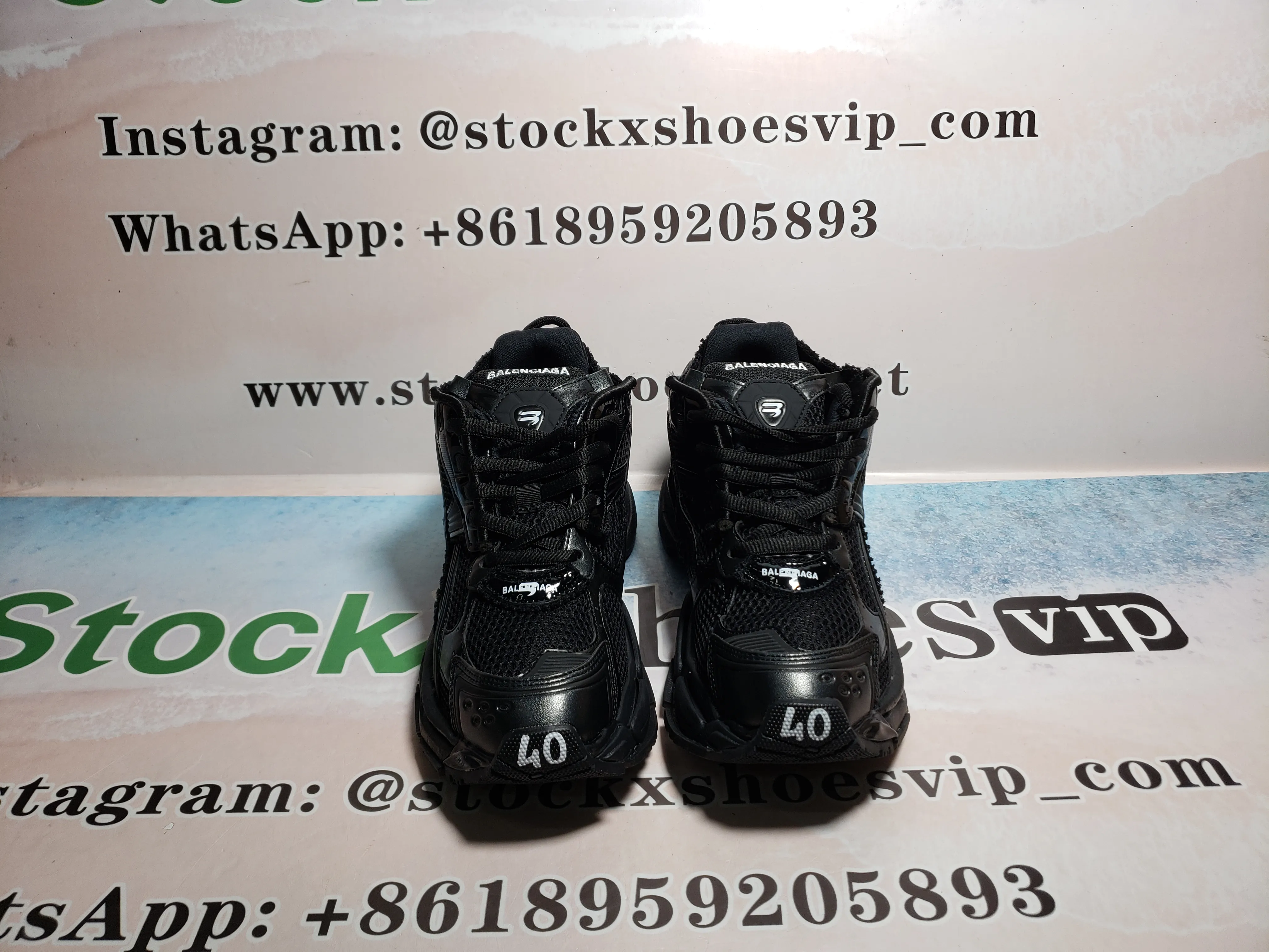Balenciaga Runner LED Black QC Accessories