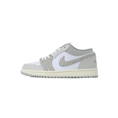 Air Jordan 1 Low Premium 'Elephant Print' DH4269-100 01