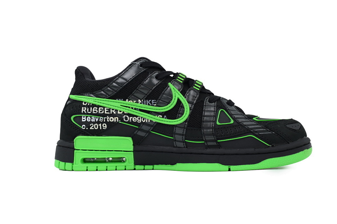  FC God Batch Nike X Off-White Air Rubber Dunk "Green Strike" sneakers