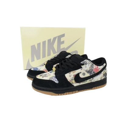 FC God Batch Supreme × Nike Dunk Low Rammellzee FD8778-001 02