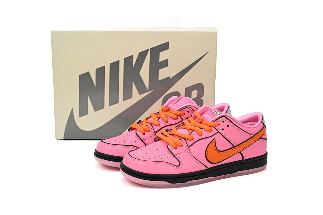  God Batch The Powerpuff Girls x Nike SB Dunk Low “Blossom” FD2631-600