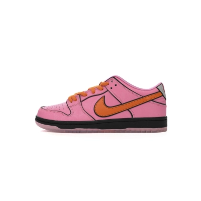  God Batch The Powerpuff Girls x Nike SB Dunk Low “Blossom” FD2631-600 01