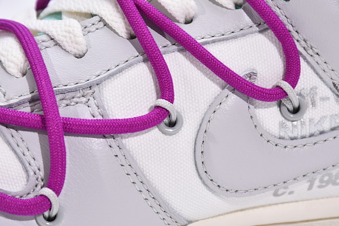 God Batch OFF WHITE x Nike Dunk SB Low The 50 NO.28 DM1602-111