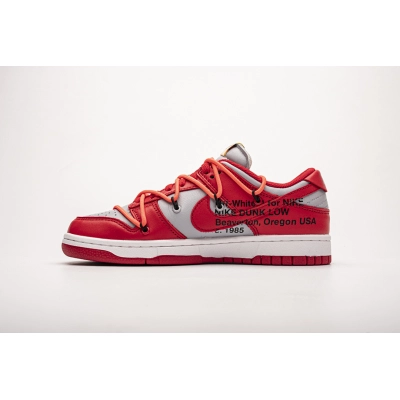 LJR Batch Nike Dunk Low Off-White University Red CT0856-600 01