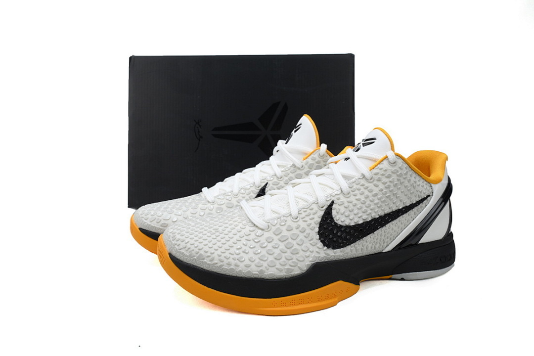  Nike Kobe 6 Protro Playoff Pack White Del Sol CW2190-100