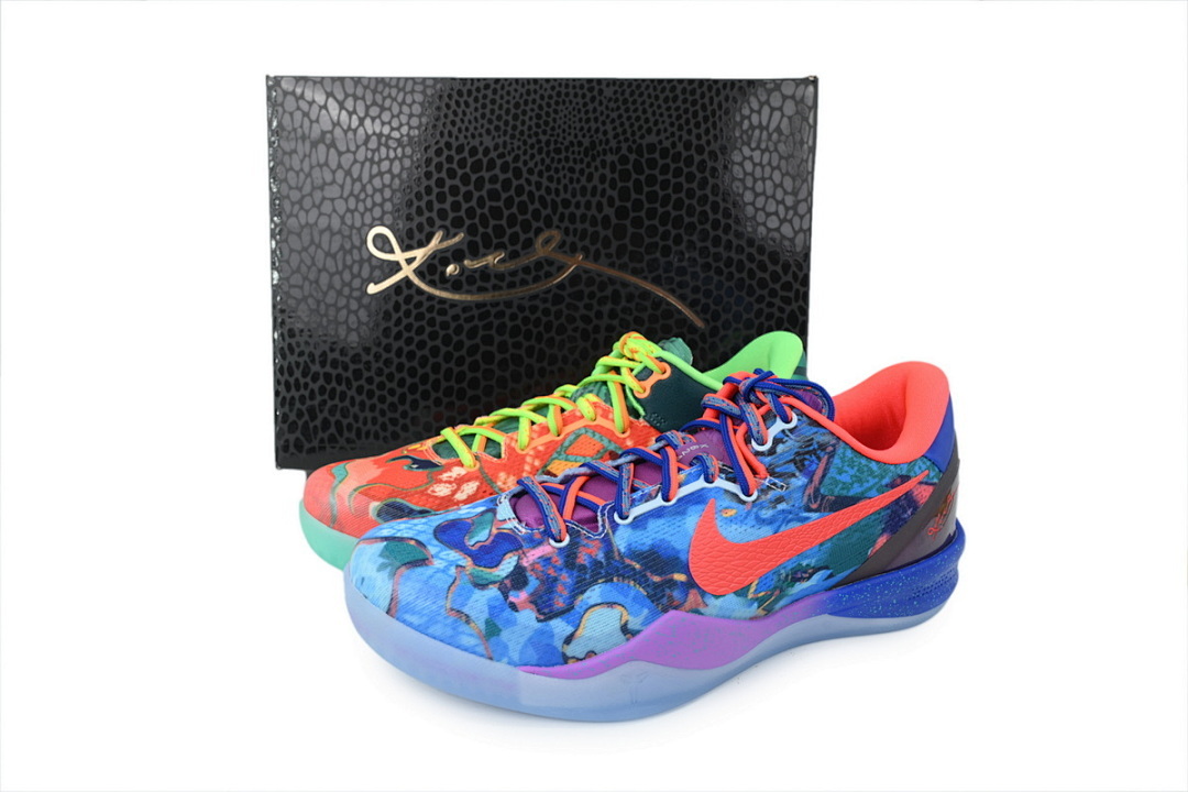 Nike What The Kobe 8 Electric Orange/Deep HM9621-900