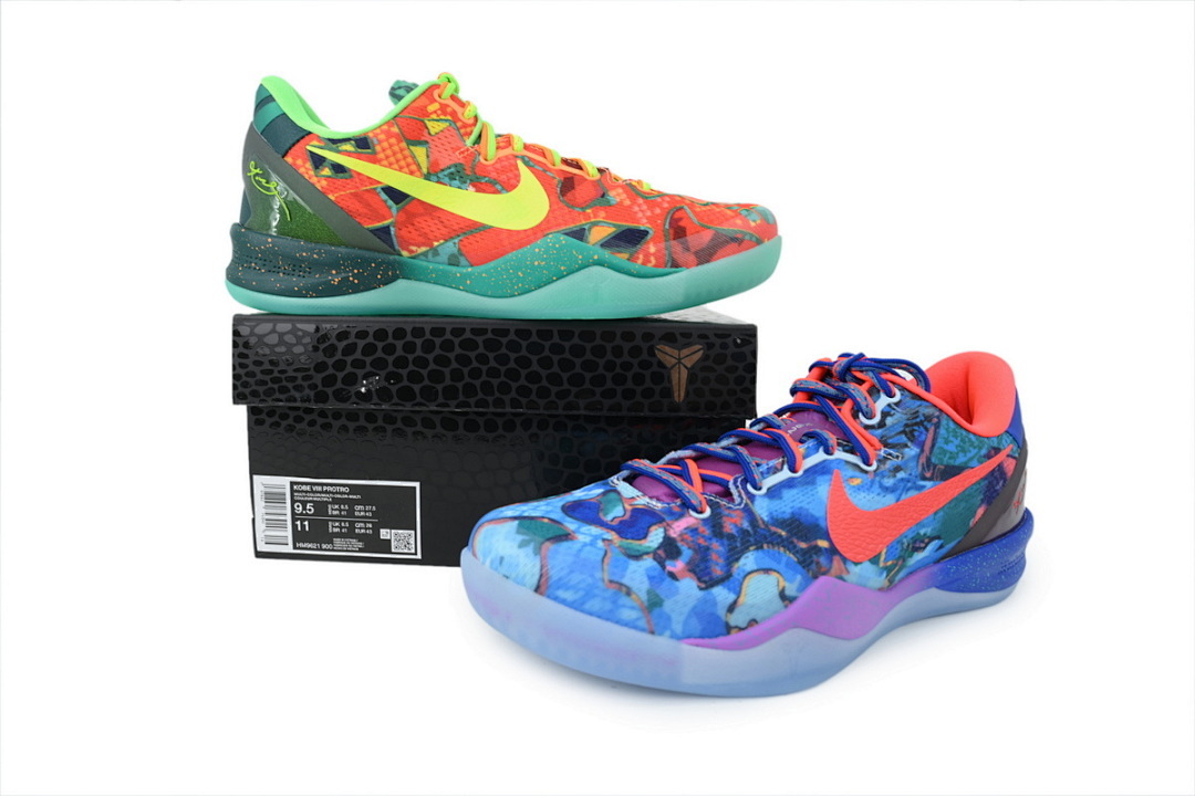 Nike What The Kobe 8 Electric Orange/Deep HM9621-900