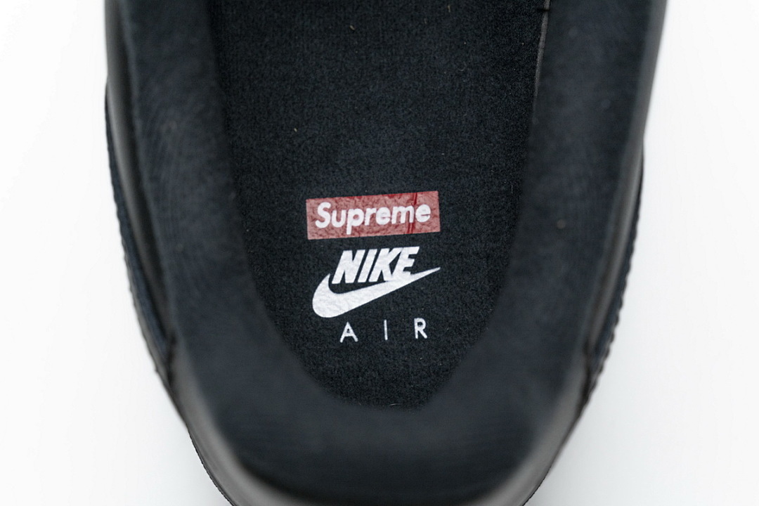  God Batch Nike Air Force 1 Low Supreme Black CU9225-001