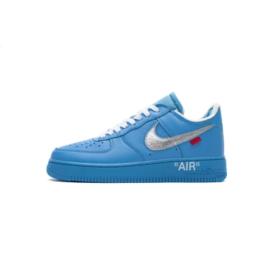 God Batch Nike Air Force 1 Low Off-White MCA University Blue CI1173-400 01