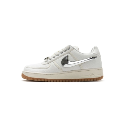 God Batch Nike Air Force 1 Low Travis Scott Sail AQ4211-101 01
