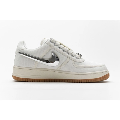 God Batch Nike Air Force 1 Low Travis Scott Sail AQ4211-101 02