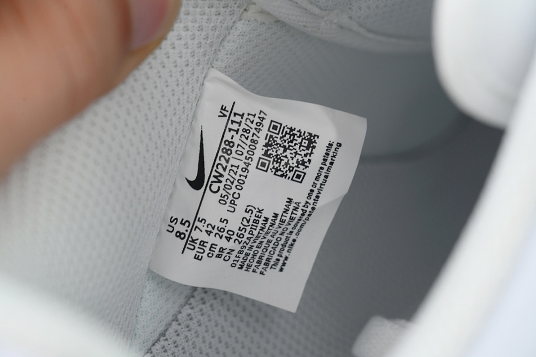 Nike Air Force 1 All White CW2288-111