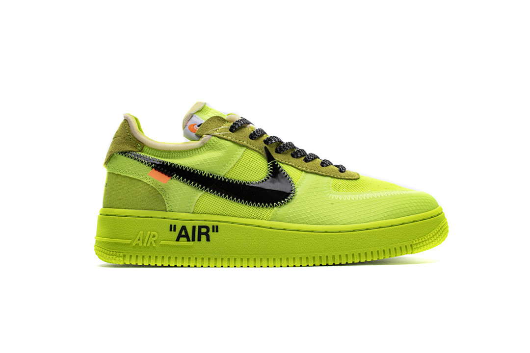  God Batch Nike Air Force 1 Low Off-White Volt AO4606-700