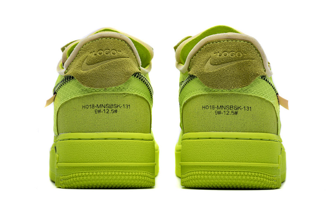 God Batch Nike Air Force 1 Low Off-White Volt AO4606-700