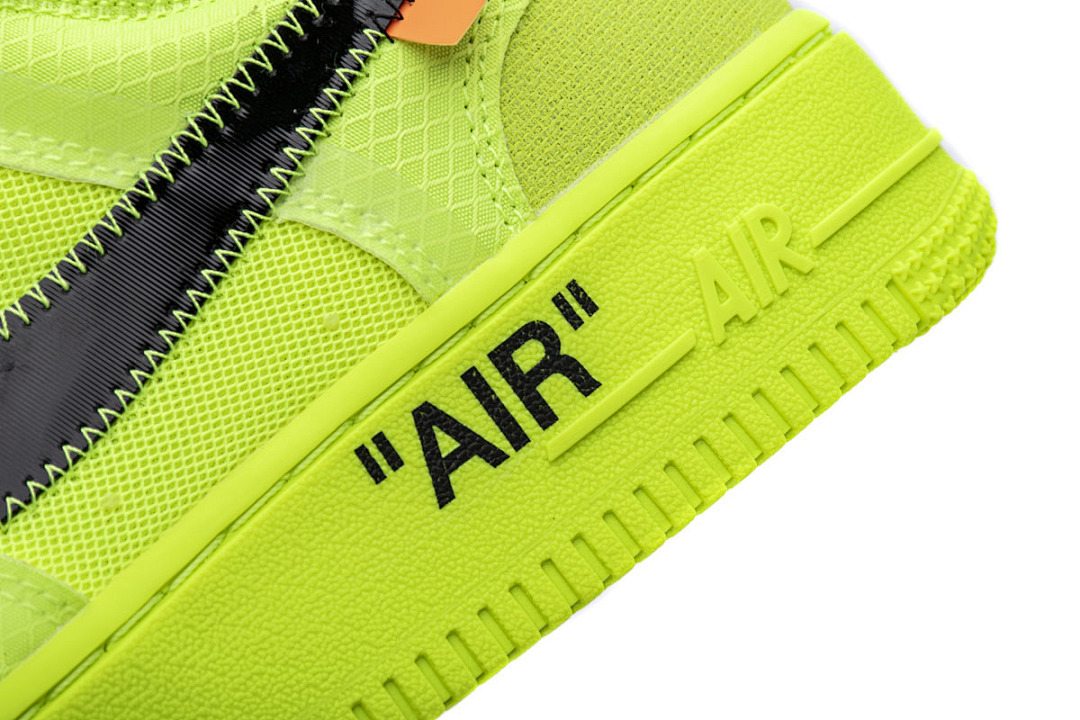  God Batch Nike Air Force 1 Low Off-White Volt AO4606-700