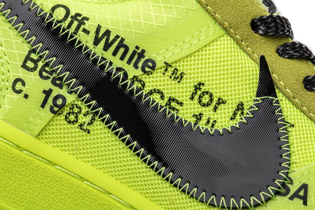  God Batch Nike Air Force 1 Low Off-White Volt AO4606-700