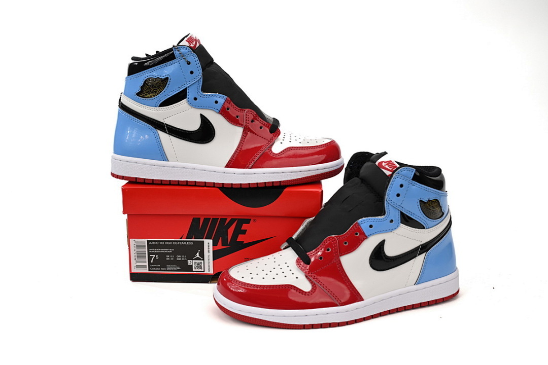 God Batch Air Jordan 1 Retro High Fearless UNC Chicago