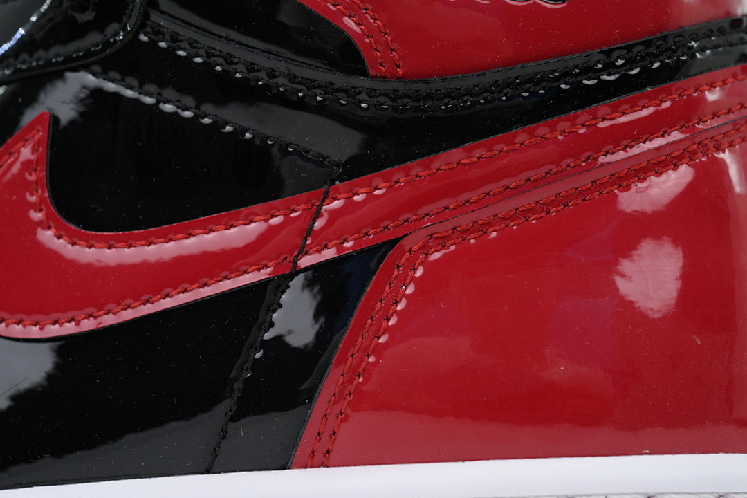 LJR Batch Air Jordan 1 High OG Bred Patent 