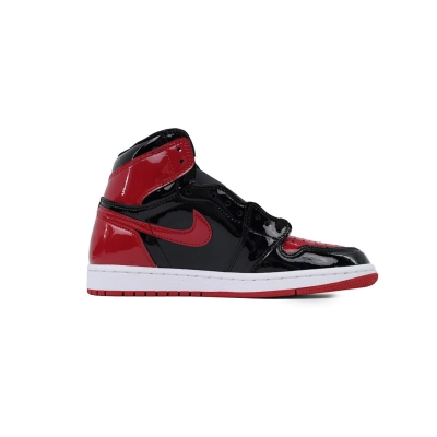 LJR Batch Air Jordan 1 High OG Bred Patent  02