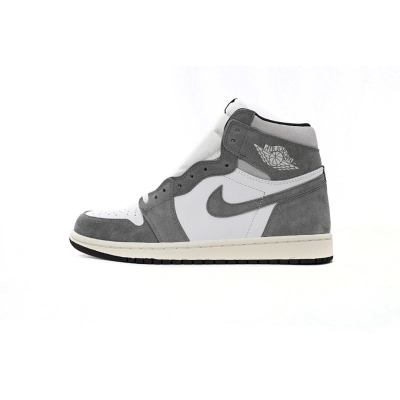 LJR Batch Air Jordan 1 High OG “Washed Heritage”Wash Black  01