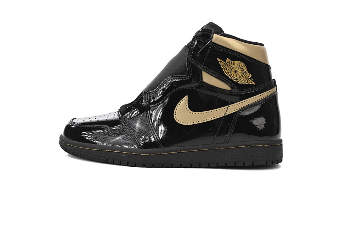 LJR Batch Air Jordan 1 Retro High Black Metallic Gold (2020)