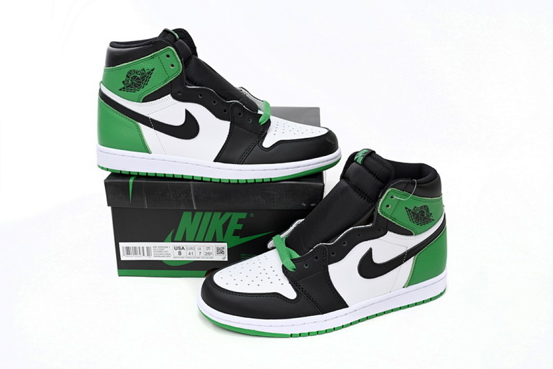 God Batch Air Jordan 1 TD "Lucky Green"
