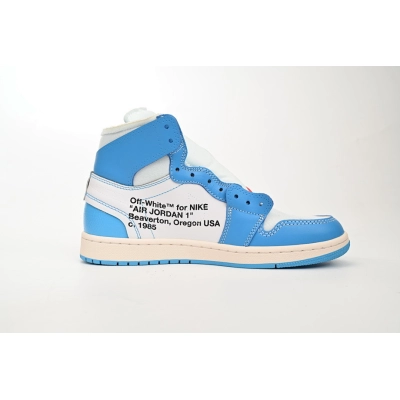 God Batch Air Jordan 1 Retro High Off-White University Blue 02