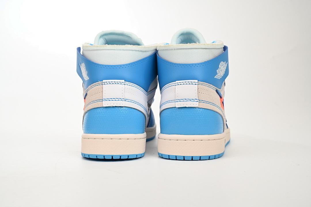 God Batch Air Jordan 1 Retro High Off-White University Blue 