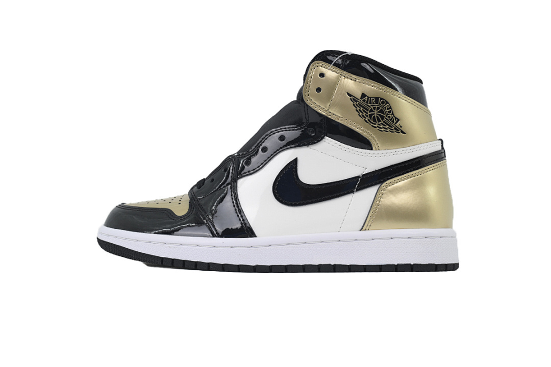 God Batch Air Jordan 1 Retro High NRG Patent Gold Toe