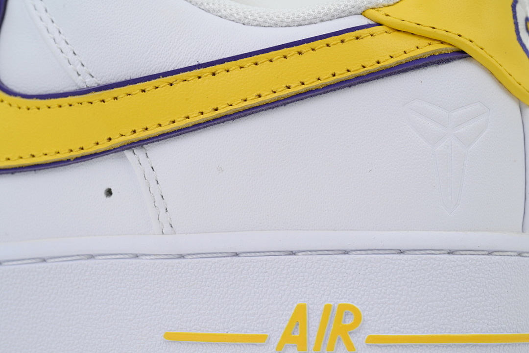 God Batch Nike Air Force 1 Low Retro QS Kobe Bryant Lakers Home