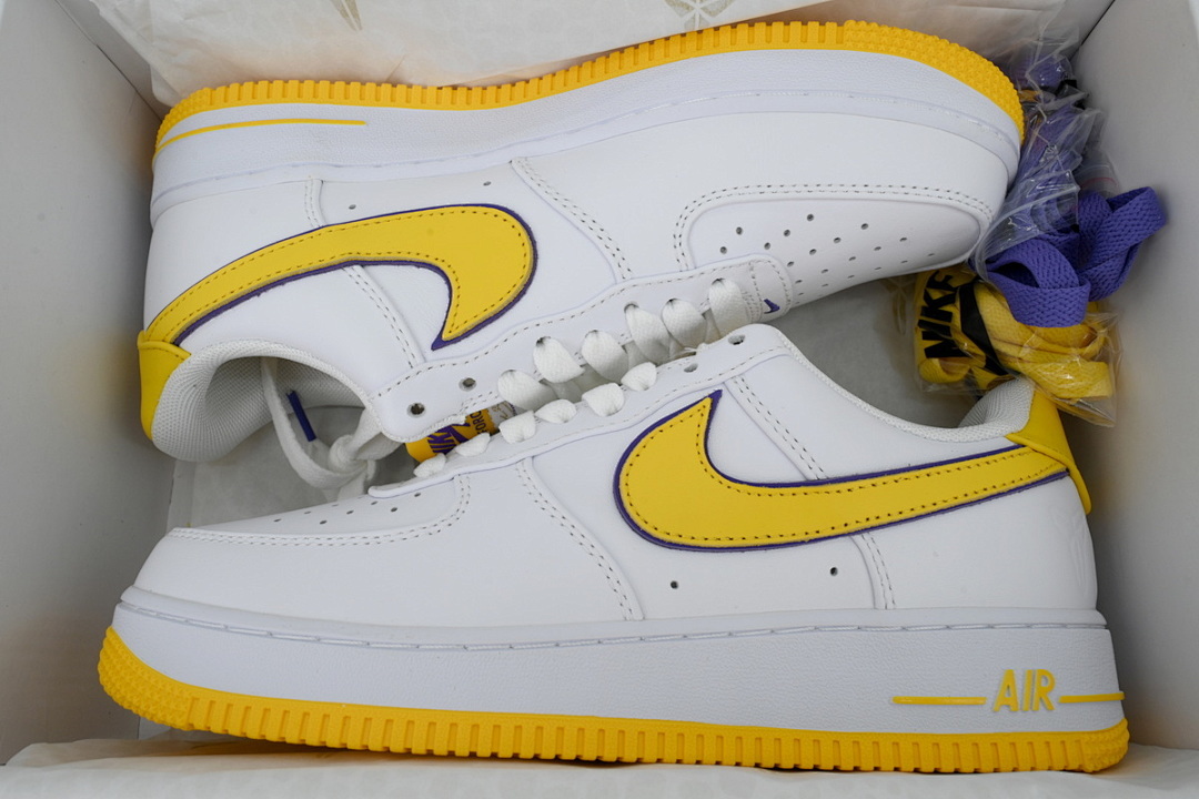 God Batch Nike Air Force 1 Low Retro QS Kobe Bryant Lakers Home