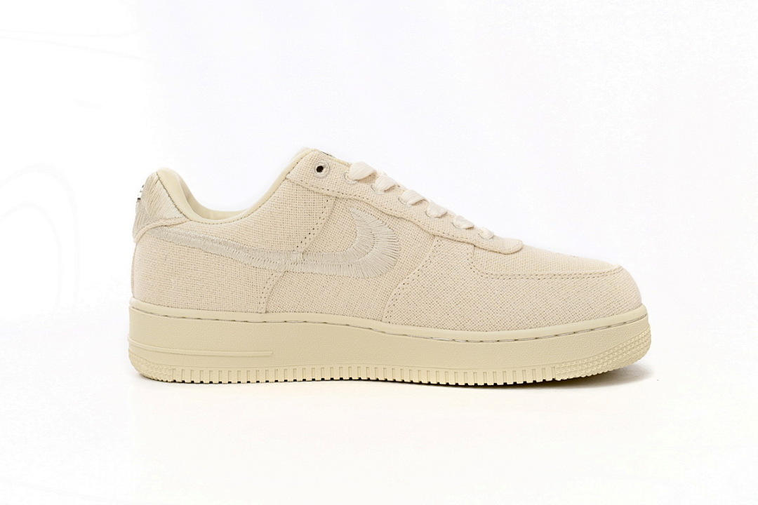 LJR Batch Nike Air Force 1 Low Stussy Fossil CZ9084-200