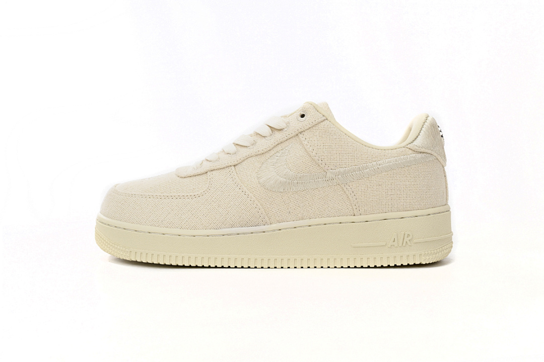 LJR Batch Nike Air Force 1 Low Stussy Fossil CZ9084-200