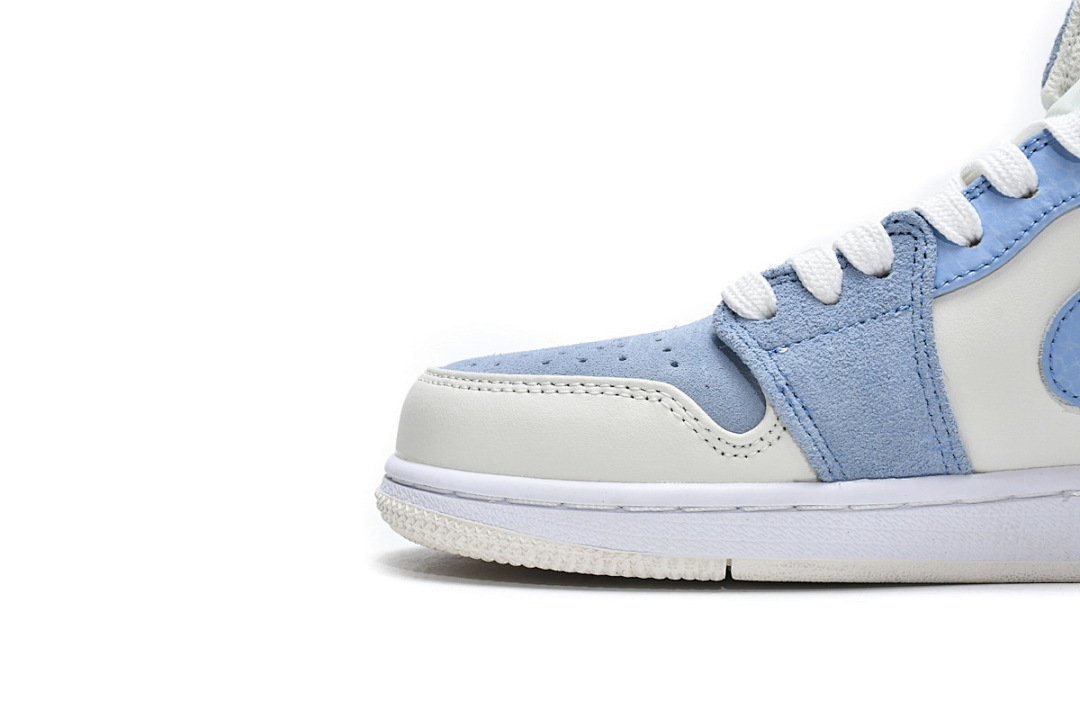  Air Jordan 1 Mid Mixed Textures Blue