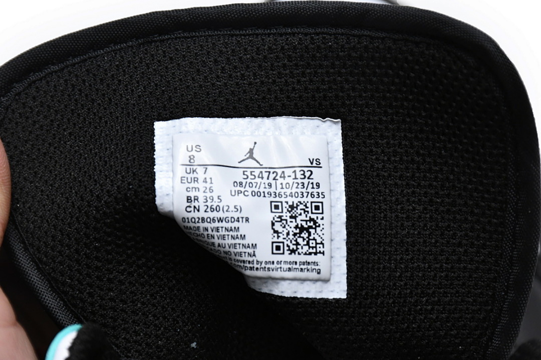 Air Jordan 1 Mid Tropical Twist Igloo 554724-132