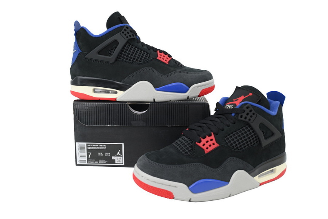 God Batch Air Jordan 4 Retro 'Rare Air' Black FV5029 003