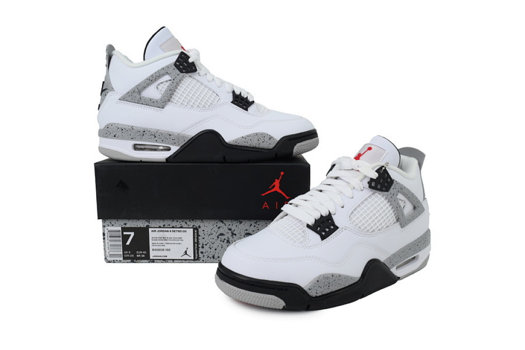 God Batch Air Jordan 4 Retro White Cement (2016) 840606-192
