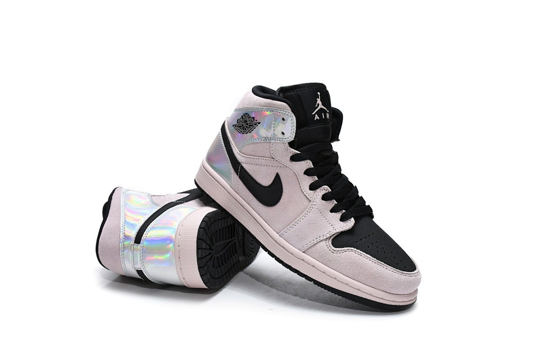 Air Jordan 1 Mid Dirty Powder Iridescent (W) BQ6472-602