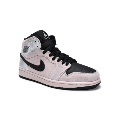 Air Jordan 1 Mid Dirty Powder Iridescent (W) BQ6472-602 02