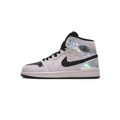 Air Jordan 1 Mid Dirty Powder Iridescent (W) BQ6472-602 01
